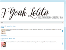 Tablet Screenshot of fyeahlolita.com